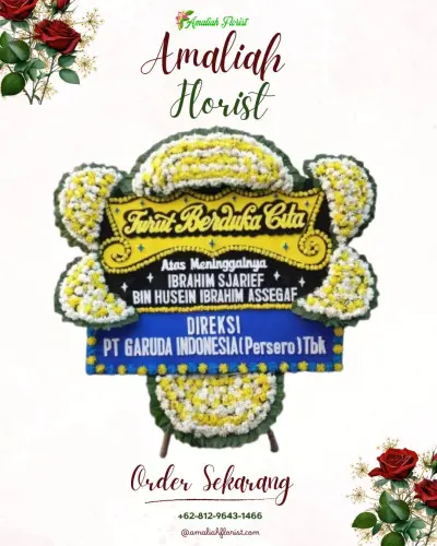 Papan Bunga Duka di Lodoyong
