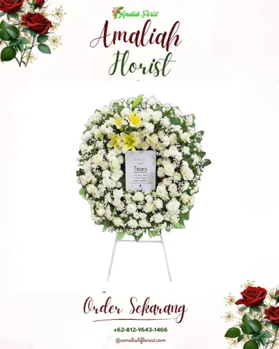 Krans Bunga Duka Cita di Lodoyong
